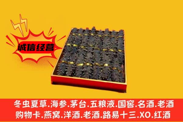 泸州龙马潭区回收海参